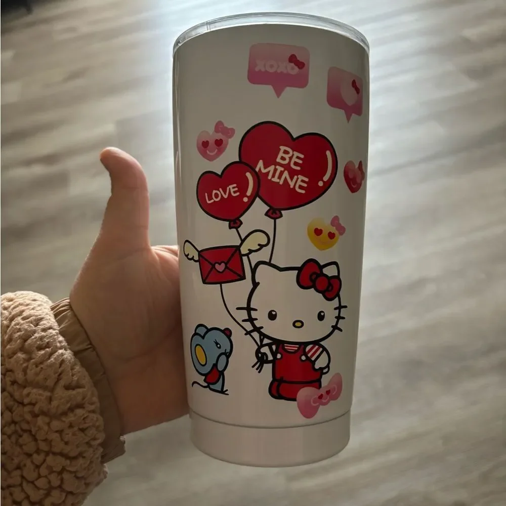 Hello Kitty Valentines Day Tumbler